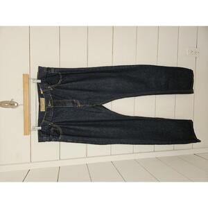 Vintage Brand 36x30 dark blue denim slim jeans